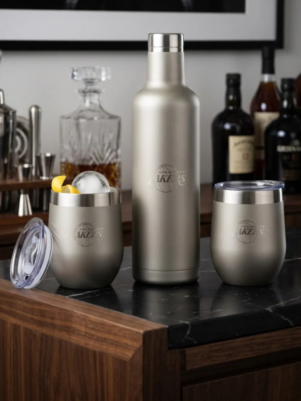 Wine cooler set / wine tumbler set